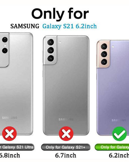 Bling Wallet Leather Case for Samsung S21 - Libiyi