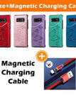 Rose Gold / Samsung Note 8 / Case+Magnetic Charging Cable