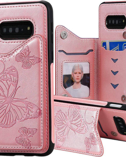 Luxury Embossing Wallet Cover For SAMSUNG S10 Plus - Libiyi