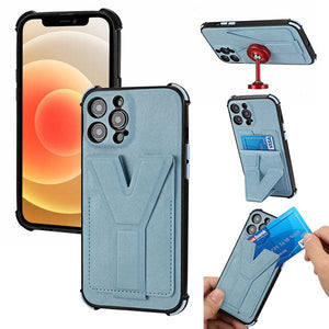 Shockproof Magnetic Attraction Bracket Case For iPhone - Libiyi