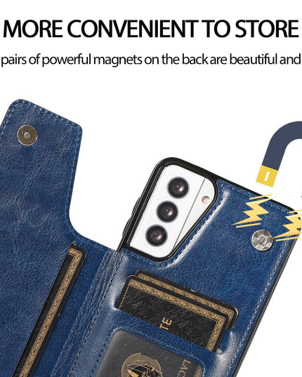 4 IN 1 Luxury Wallet Leather Case For SAMSUNG - Libiyi