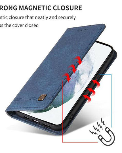 Luxury Leather Wallet Stand Flip Case For Samsung - Libiyi