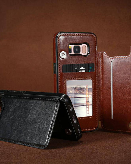 2022 Luxury 4 IN 1  Leather Case For SAMSUNG - Libiyi
