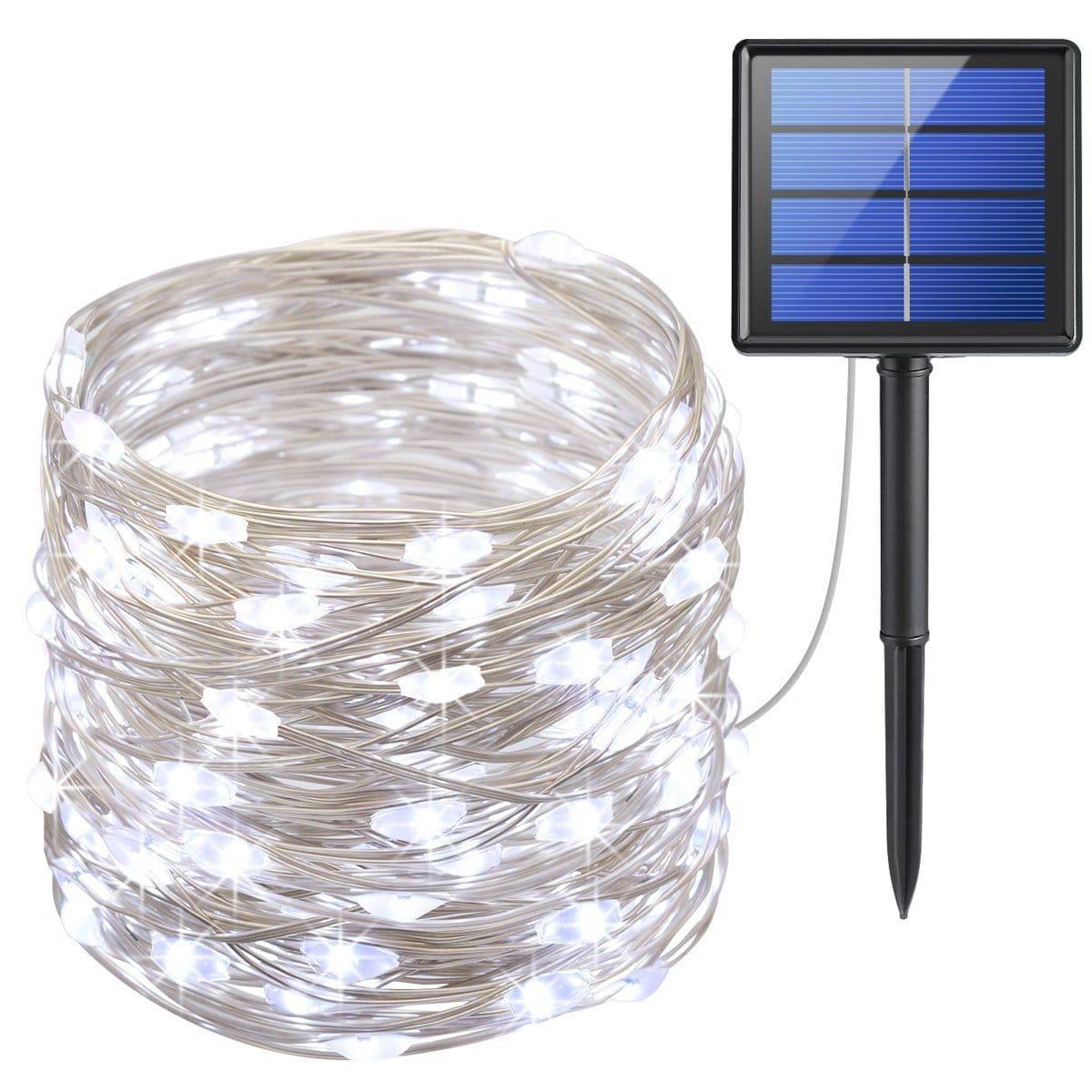 8 Modes Solar Decorative String Lights for Outdoor, Wedding, Homes, Party, Halloween - Libiyi