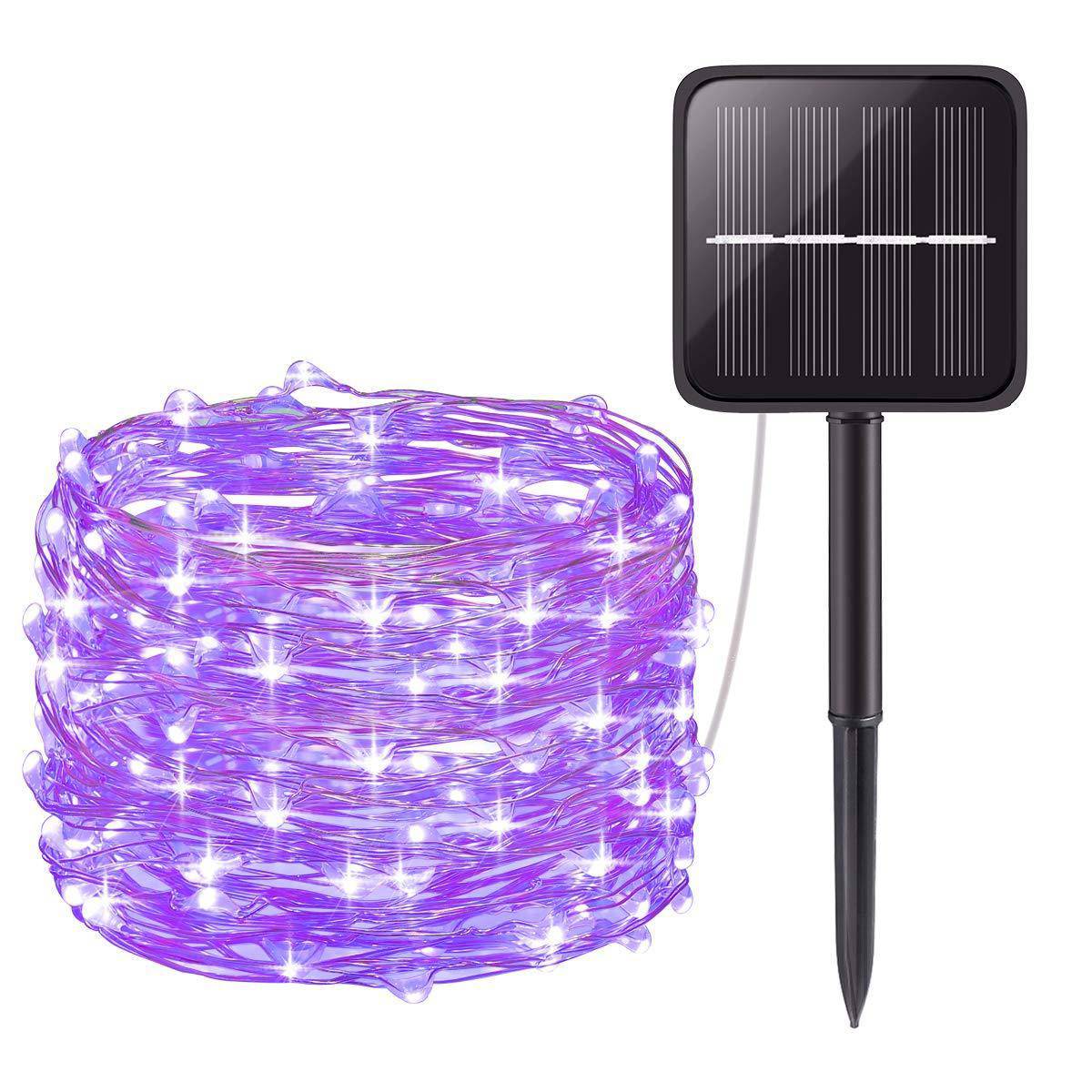 8 Modes Solar Decorative String Lights for Outdoor, Wedding, Homes, Party, Halloween - Libiyi