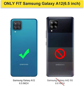 Armor Protective Card Holder Case for Samsung A12 - Libiyi