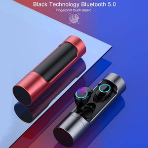 Bluetooth 5.0 Touch Control Earphone Mini Twins Wireless Earphones Stereo Headset - Libiyi