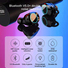 Laden Sie das Bild in den Galerie-Viewer, Bluetooth 5.0 Touch Control Earphone Mini Twins Wireless Earphones Stereo Headset - Libiyi