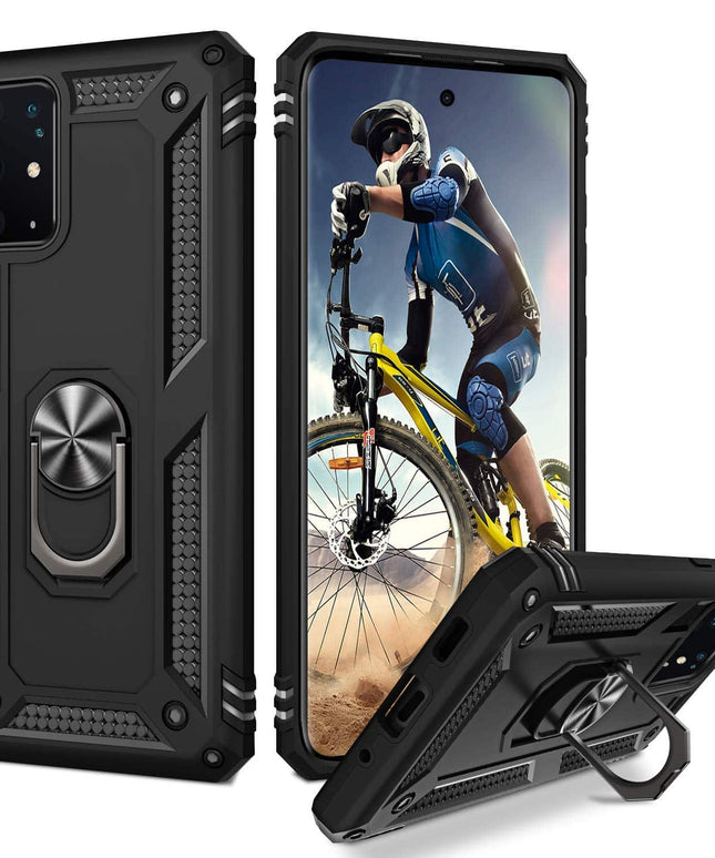 Luxury Armor Ring Bracket Phone Case For Samsung S20-Fast Delivery - Libiyi