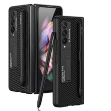 Load image into Gallery viewer, Ultra-thin Pen Slot Magnetic Holder Case for Samsung Galaxy Z Fold 3 5G - Libiyi