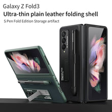 Load image into Gallery viewer, Ultra-thin Pen Slot Magnetic Holder Case for Samsung Galaxy Z Fold 3 5G - Libiyi