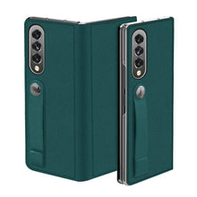 Load image into Gallery viewer, First Cowhide Layer Case for Samsung Galaxy Z Fold 3 5G - Libiyi