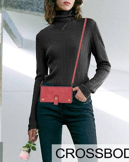 Leather Crossbody Shockproof Wallet Phone Case for Samsung S21 Plus - Libiyi