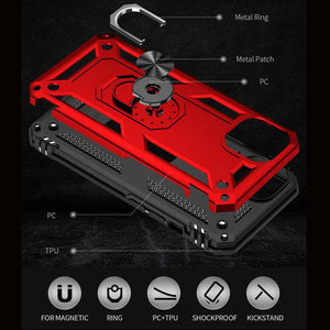 2022 Luxury Armor Ring Bracket Phone case For iPhone - Libiyi