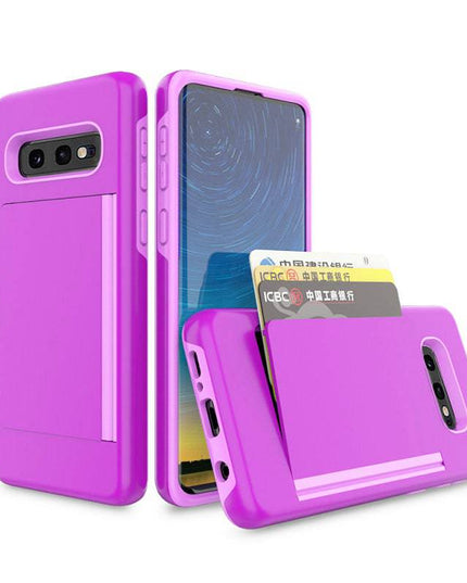 Armor Protective Card Holder Case for Samsung S10E - Libiyi