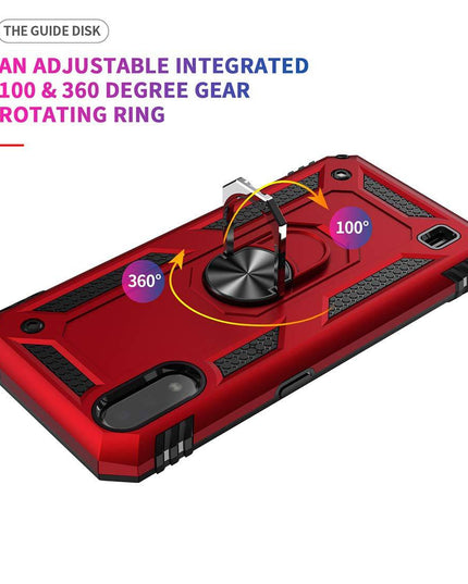 Luxury Armor Ring Bracket Phone Case For Samsung A01-Fast Delivery - Libiyi