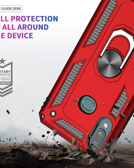 Luxury Armor Ring Bracket Phone Case For Samsung A10S-Fast Delivery - Libiyi