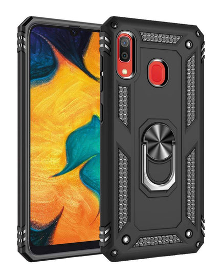 Luxury Armor Ring Bracket Phone Case For Samsung A40-Fast Delivery - Libiyi