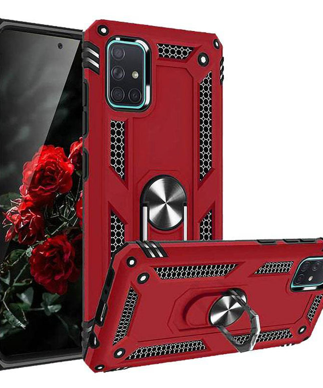Luxury Armor Ring Bracket Phone Case For Samsung A51-Fast Delivery - Libiyi