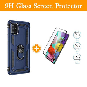 Luxury Armor Ring Bracket Phone Case For Samsung A51-Fast Delivery - Libiyi