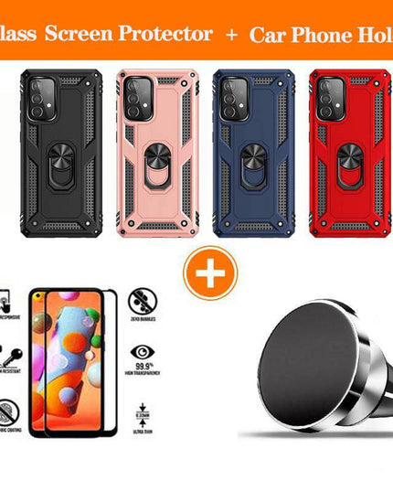 Samsung A52 Luxury Armor Ring Bracket Phone Case - Libiyi