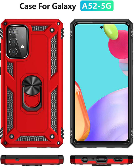 Samsung A52 Luxury Armor Ring Bracket Phone Case - Libiyi