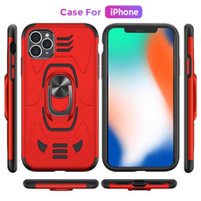 Load image into Gallery viewer, 2022 Anti Fall Rugged Shield Ring Bracket Phone case For iPhone 12 Series - Libiyi
