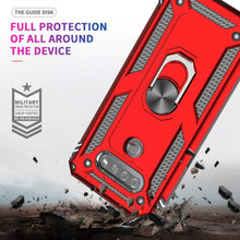 Laden Sie das Bild in den Galerie-Viewer, Luxury Armor Ring Bracket Phone Case For LG K51 With [2 Pack] Screen Protectors - Libiyi