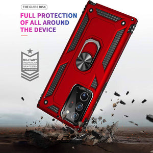 Luxury Armor Ring Bracket Phone Case For Samsung Note 20 Ultra-Fast Delivery - Libiyi