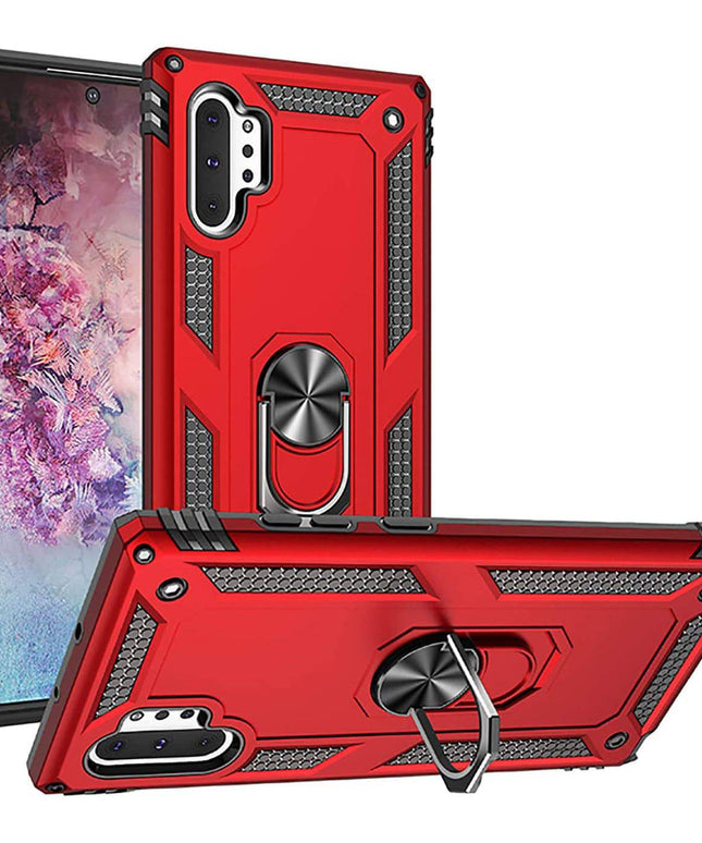Luxury Armor Ring Bracket Phone Case For Samsung Note 10 Plus-Fast Delivery - Libiyi