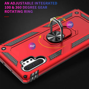 Luxury Armor Ring Bracket Phone Case For Samsung Note 10 Plus-Fast Delivery - Libiyi