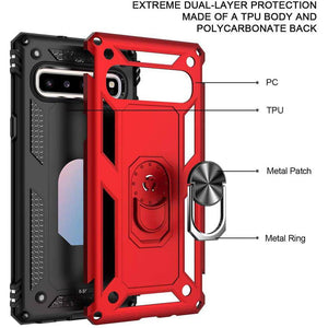 Luxury Armor Ring Bracket Phone Case For Samsung S10(5G)-Fast Delivery - Libiyi