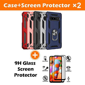 Luxury Armor Ring Bracket Phone Case For Samsung S10-Fast Delivery - Libiyi