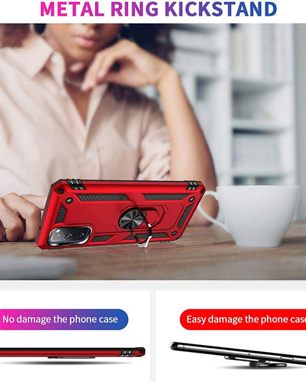 Luxury Armor Ring Bracket Phone Case For Samsung S20 FE-Fast Delivery - Libiyi
