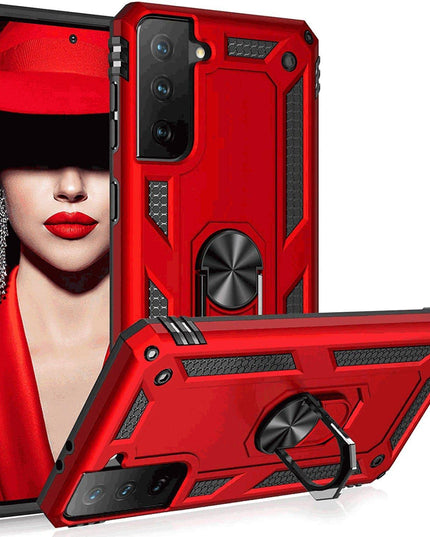 Luxury Armor Ring Bracket Phone Case For Samsung S21 FE(5G) - Libiyi