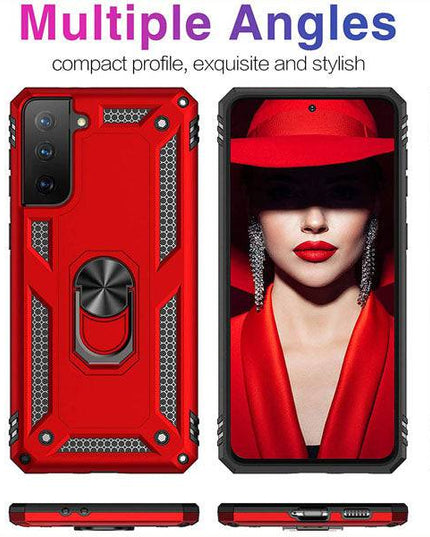 Luxury Armor Ring Bracket Phone Case For Samsung S21 Plus(5G) - Libiyi