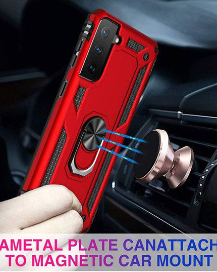 Luxury Armor Ring Bracket Phone Case For Samsung S21 Plus(5G) - Libiyi