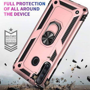 Luxury Armor Ring Bracket Phone Case For Samsung A21-Fast Delivery - Libiyi