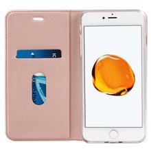 Load image into Gallery viewer, Solid Color Voltage Pull-in Flip Leather Case For Iphone - Libiyi
