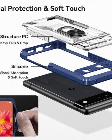 Military Grade Heavy Duty Drop Protection Case For Google Pixel 6 - Libiyi