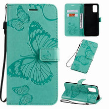 Load image into Gallery viewer, 3D Embossed Butterfly Wallet Phone Case For Samsung - Libiyi