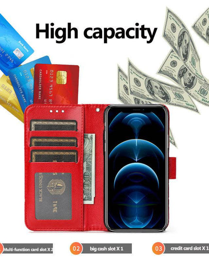 3D Embossed Rose Wallet Case For Samsung A12 - Libiyi