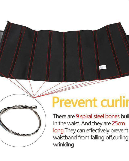 Women Waist Trainer Corset Sport Girdle Slimming Shaper(Sauna Sweat Faja) - Libiyi