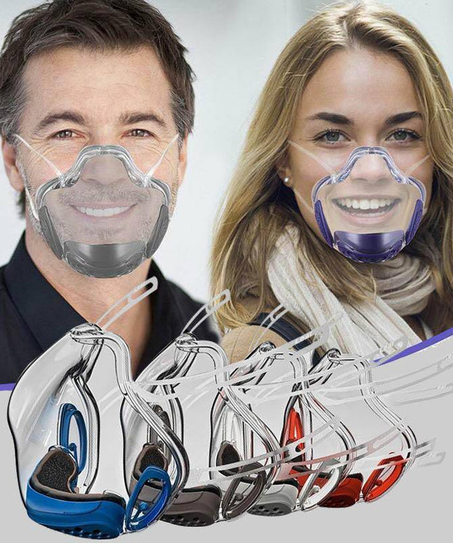 🔥Breathability, Safety and Practicality Transparent Mask - Libiyi