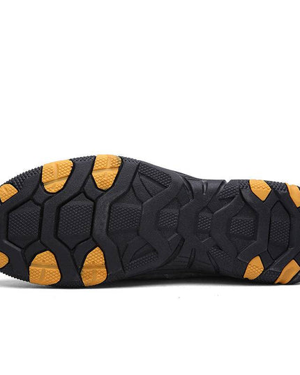 Men's Loafers & Slip-Ons Casual Daily Pigskin Breathable Non-slipping Wear Proof Walking Shoes - Libiyi