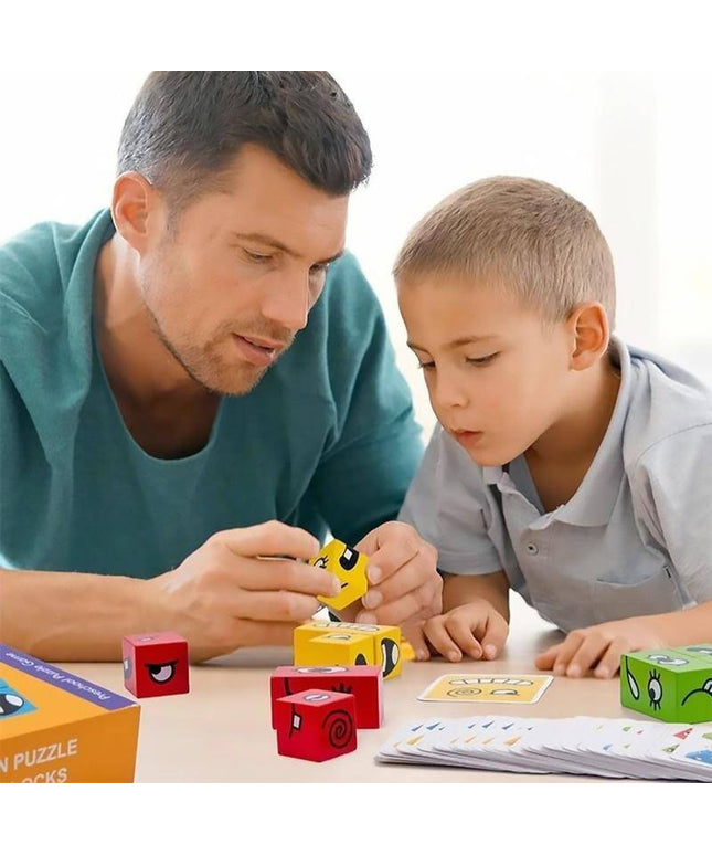 Puzzle Building Cubes - Libiyi