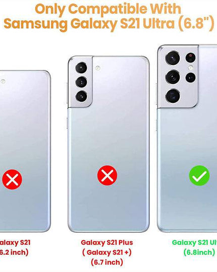 Slim Thin Finger Ring Case For Samsung S21 Ultra - Libiyi