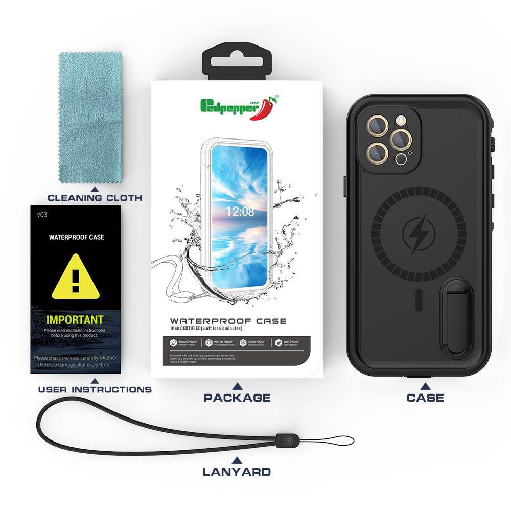 Luxury Armor Dustproof Diving Waterproof Case For iPhone 12 Series - Libiyi