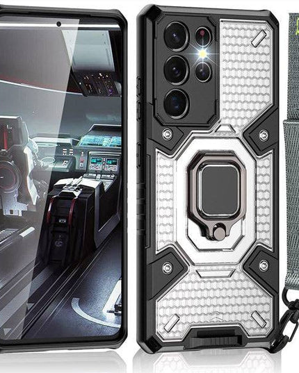Super Cooling Armor Ring Honeycomb style Case For Samsung - Libiyi