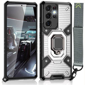 Super Cooling Armor Ring Honeycomb style Case For Samsung - Libiyi